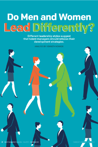 Do men and women lead differently talent management magazine 2015