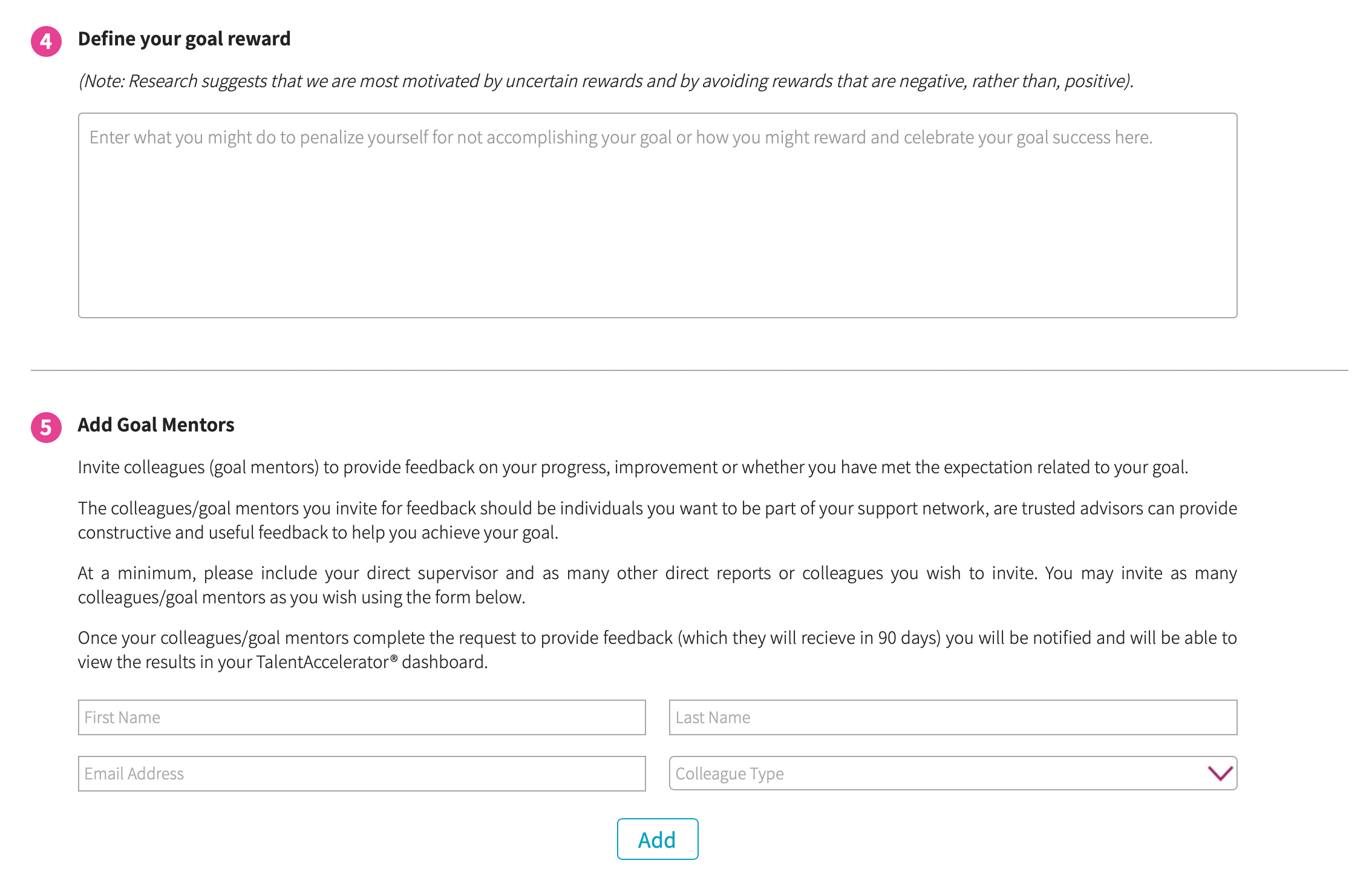 Client dashboard with reporting