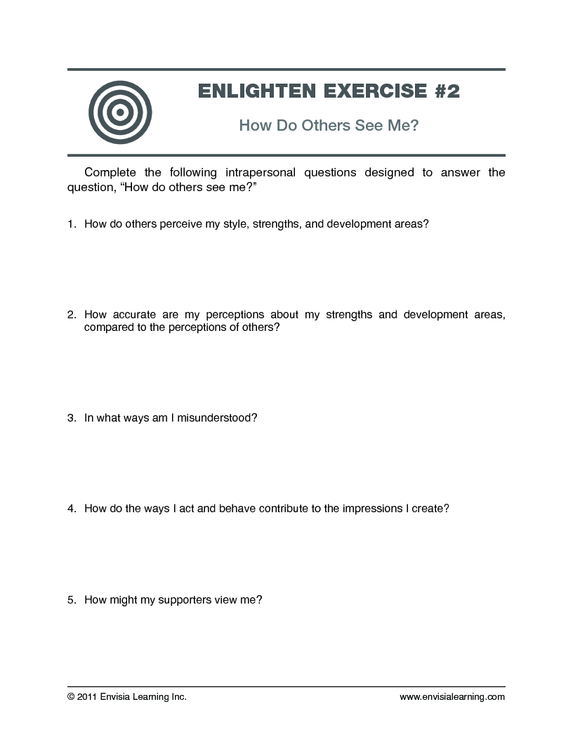 Exercise of the Week: “How Do Others See Me?” — printable PDF