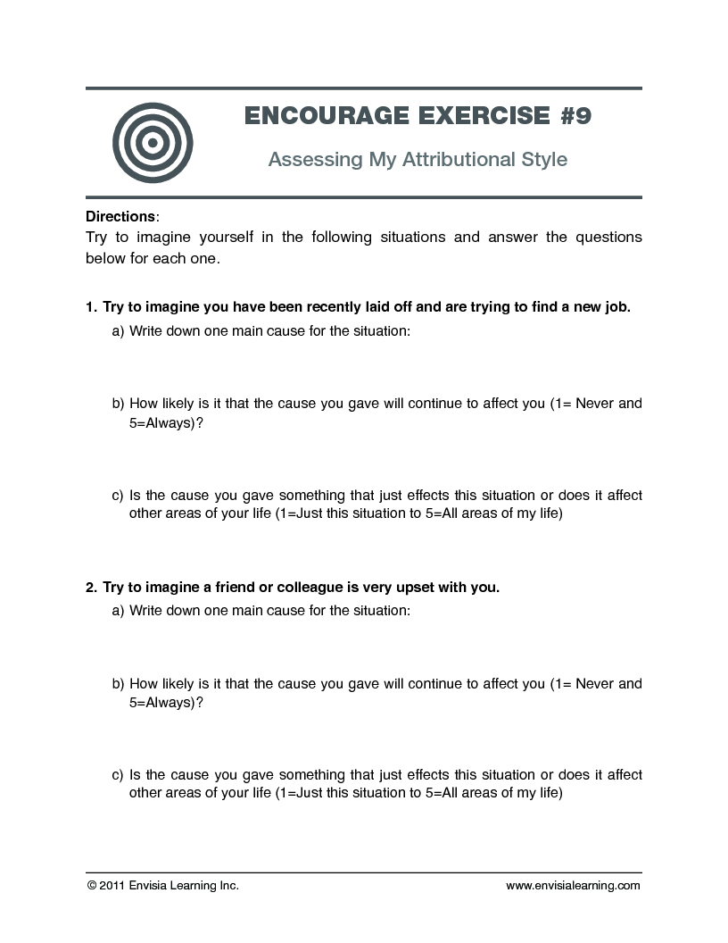“Assessing My Attributional Style” — printable PDF