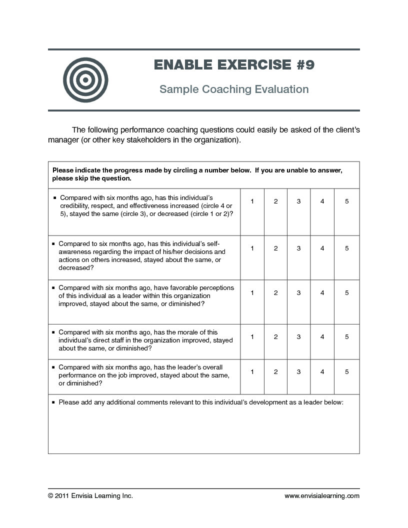 Evaluating the Progress of Clients — printable PDF