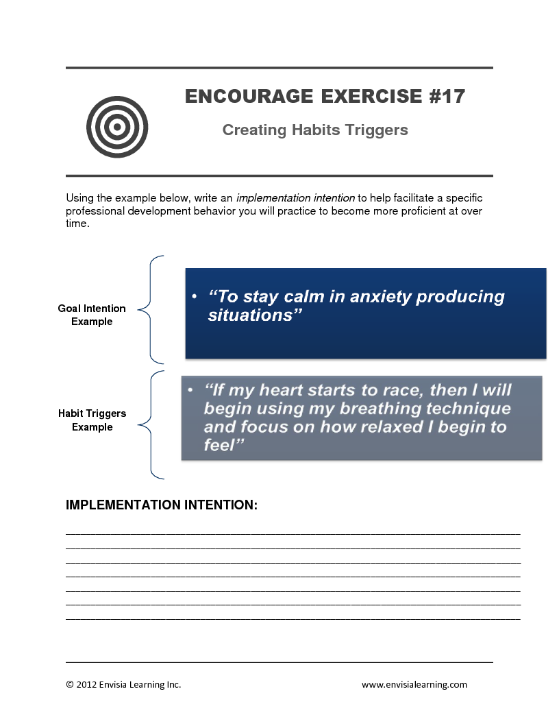 “Creating Implementation Intentions” — printable PDF