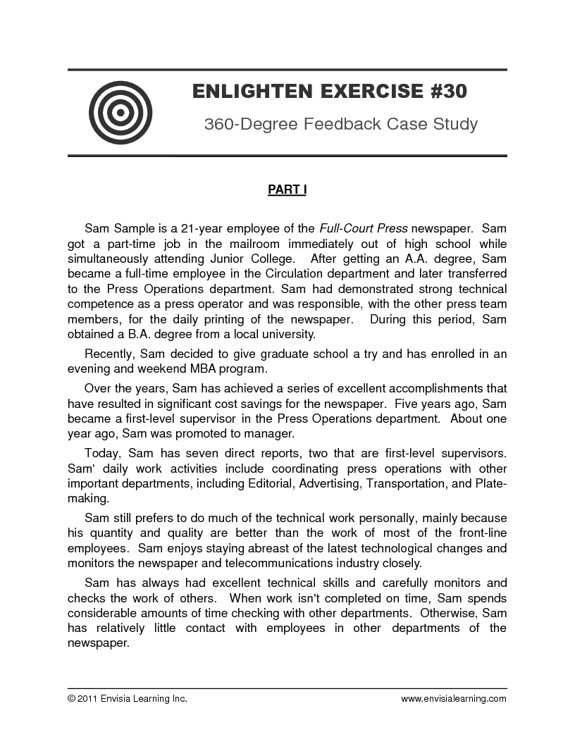 “360-Degree Feedback Case Study” — printable PDF